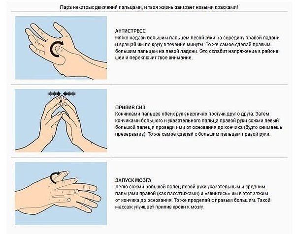 Как рукой сняло! Пальчиковый массаж против стресса